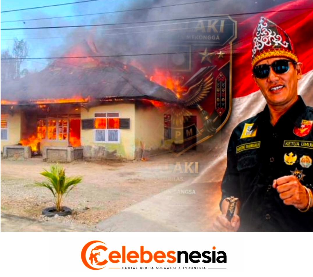 Rumah Ketua Umum Tamalaki RIRE Panglima Mekongga Ludes Terbakar, Diduga Akibat Puntung Rokok
