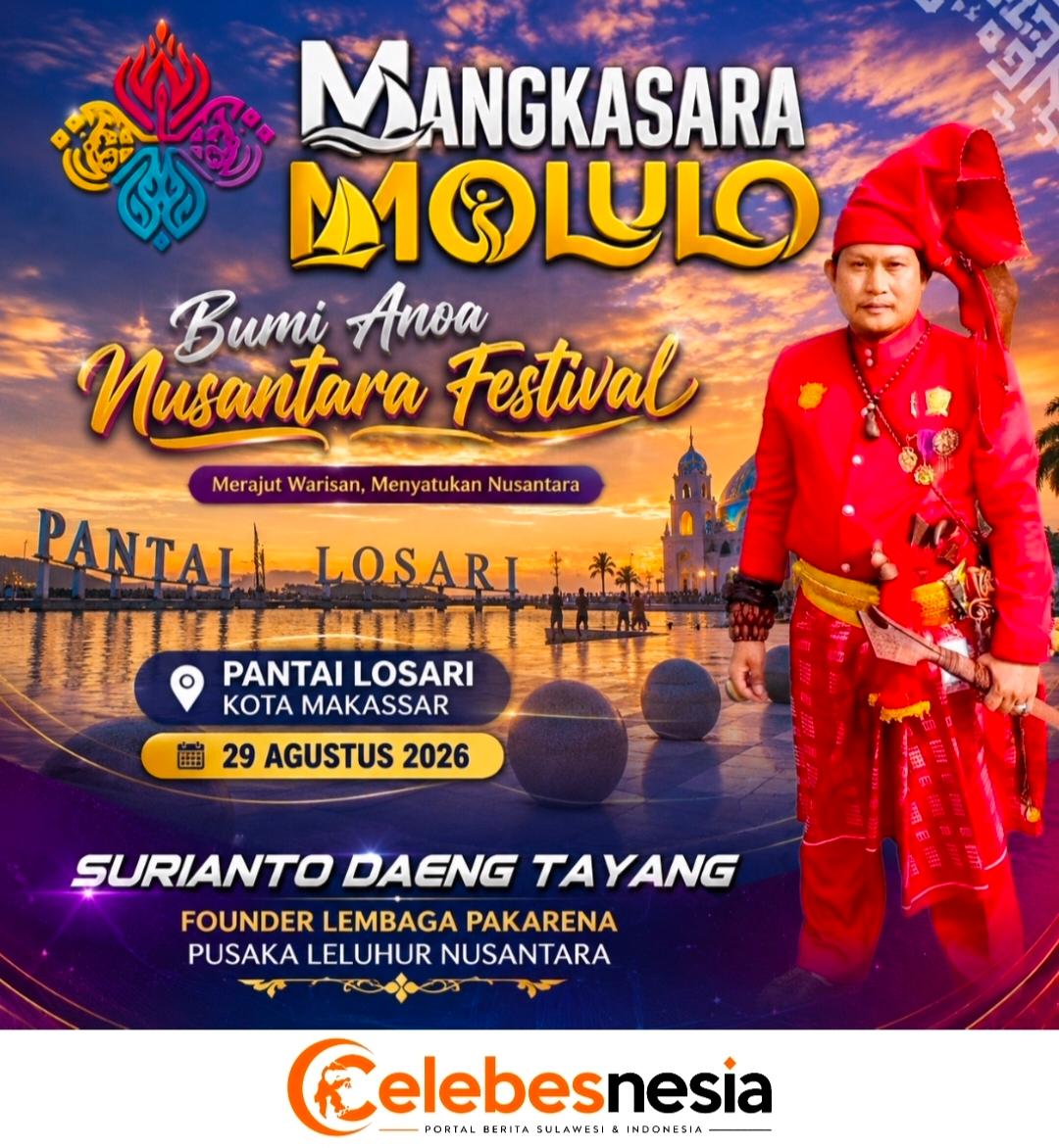 Mengikat Simpul Budaya: 'Mangkasara’ Molulo' Siap Menggetarkan Panggung Pantai Losari