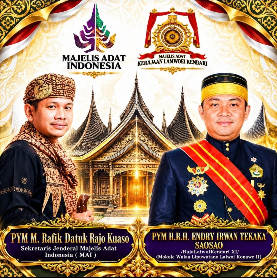 Lembaga Adat Kerajaan Laiwoi-Kendari Siap Bersinergi dengan Majelis Adat Indonesia Kuatkan Eksistensi Masyarakat Adat